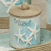 Beachcomber Covered Jar Celadon