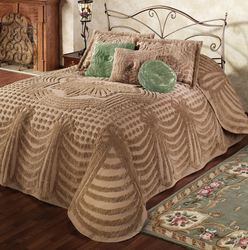Promenade Chenille Grande Bedspread