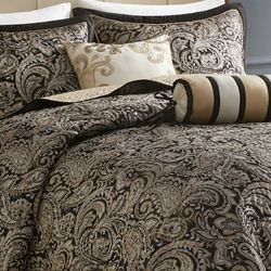 Aubrey Bedspread Bed Set Black