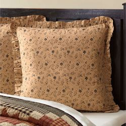 Maisie Flanged Sham Honey European