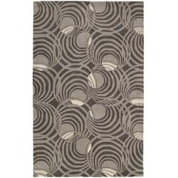 Lunar Rectangle Rug CharcoalImage