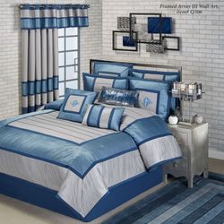 Beta Comforter Set Blue Shadow