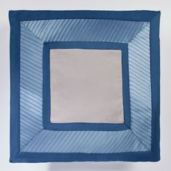 Beta European Pillow with Sham Blue Shadow