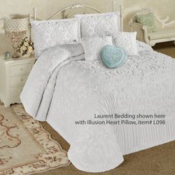 Laurent Grande Bedspread Set White