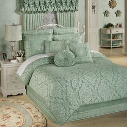 Grandview Comforter Set Aqua Mist