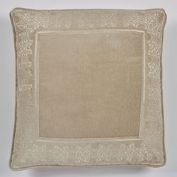 Grandview Piped European Sham Only Champagne