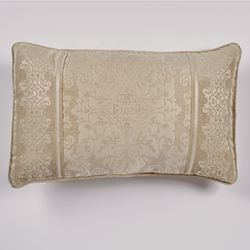 Grandview Piped Pillow Champagne Rectangle