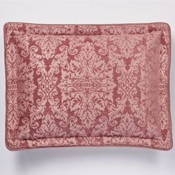 Grandview Piped Flanged Sham Rose