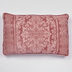 Grandview Piped Pillow Rose Rectangle
