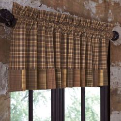 Prescott Tailored Valance Multi Warm 72 x 16