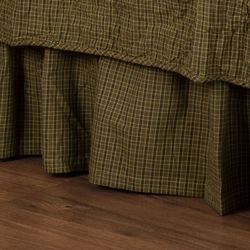 Tea Cabin Gathered Bedskirt Multi Earth