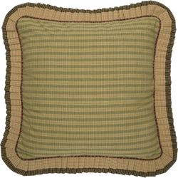 Tea Cabin Ruffled European Sham Multi Earth