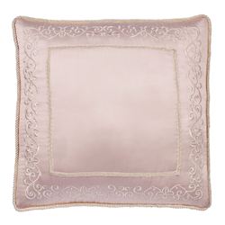 Princess European Pillow with Corded Sham Blush