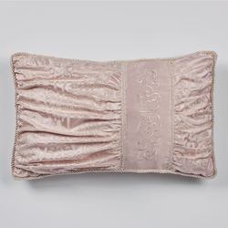 Princess Corded Shirred Pillow Blush Rectangle