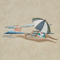 A Day at the Beach Wall Art Multi Cool