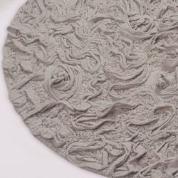 Bellflower Round Bath Rug 30 Round