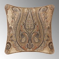 Luciana Damask Pillow Multi Warm 20 Square