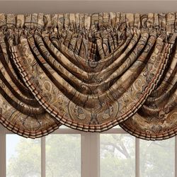Luciana Waterfall Valance Multi Warm 49 x 33