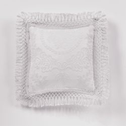 Timeless Fringed Pillow 18 Square