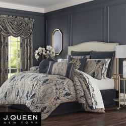 Luciana II Comforter Set Denim