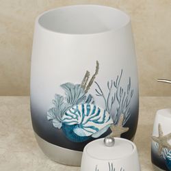 Blue Lagoon Wastebasket