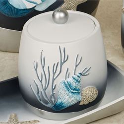 Blue Lagoon Covered Jar