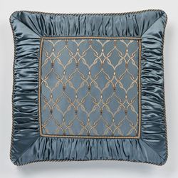 Castleton Corded European Sham Only Steel Blue