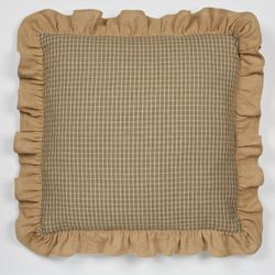 Prairie Mill Ruffled European Sham Only Multi Warm