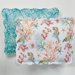 Atlantis Reversible Quilted Sham Multi Bright