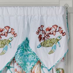 Atlantis Embroidered Valance Multi Bright 60 x 20