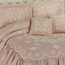 Primrose Grande Bedspread Set Dusty Rose