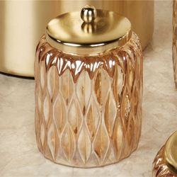 Glacier Covered Jar Gold