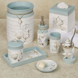 Farmhouse Shell Lotion Soap Dispenser Blue