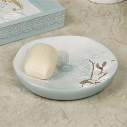 Farmhouse Shell Soap Dish Blue