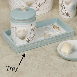 Farmhouse Shell Tray Blue