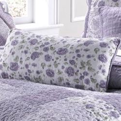 Lavender Garden Piped Pillow Rectangle
