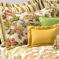 Luxuriance Flanged Corded Sham Multi Warm