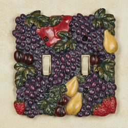 Tuscan Fruit Double Switch Multi Jewel