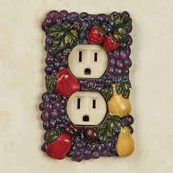Tuscan Fruit Single Outlet Multi Jewel