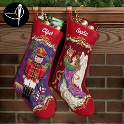 Holiday Reflections Toy Soldier Stocking Multi Warm