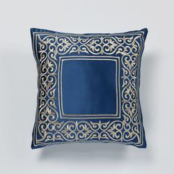 Buckingham Tailored Pillow Sapphire 18 Square