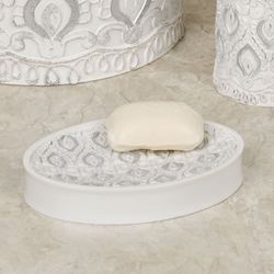 Morocco Soap Dish Off White