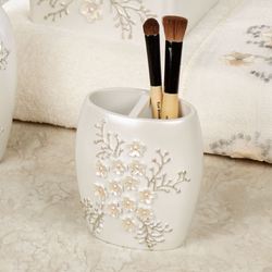 Bloomfield Brush Holder Eggshell