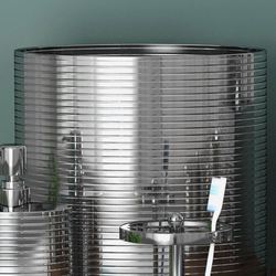 Astoria Wastebasket Silver