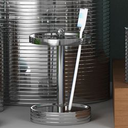 Astoria Brush Holder Silver