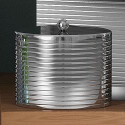 Astoria Covered Jar Silver