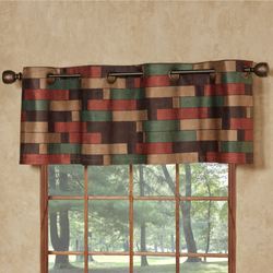 Emerson Grommet Valance Multi Warm 60 x 18