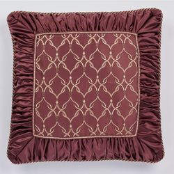 Laurelton Corded European Sham Only Wine