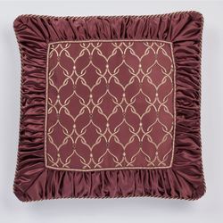 Laurelton European Pillow with Sham Wine