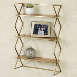 Jamie Wall Shelf Gold